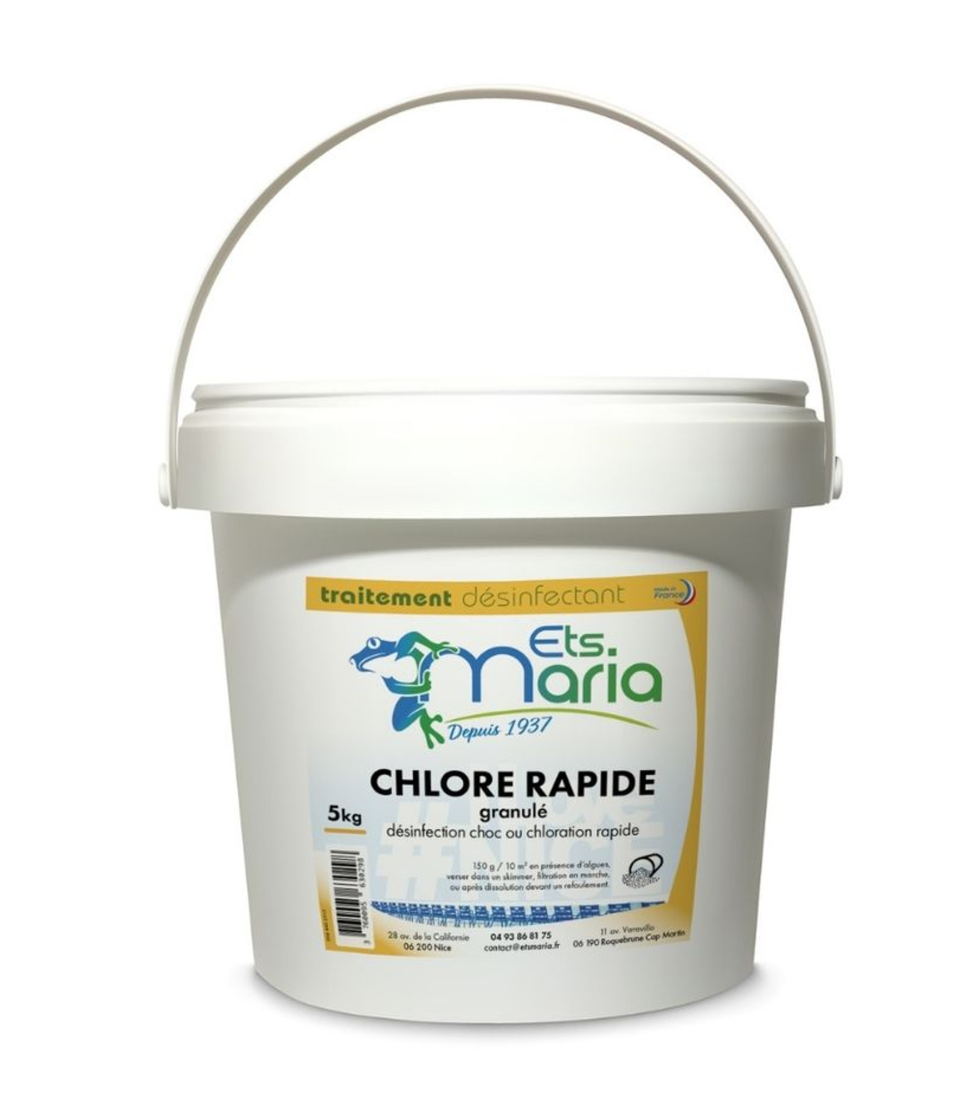 chlore rapide