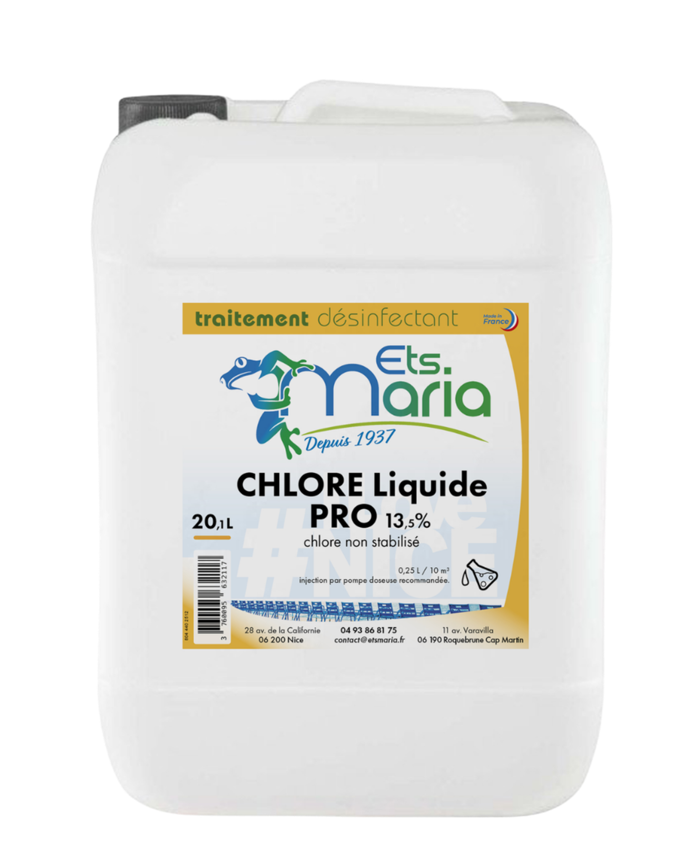 chlore liquide pro