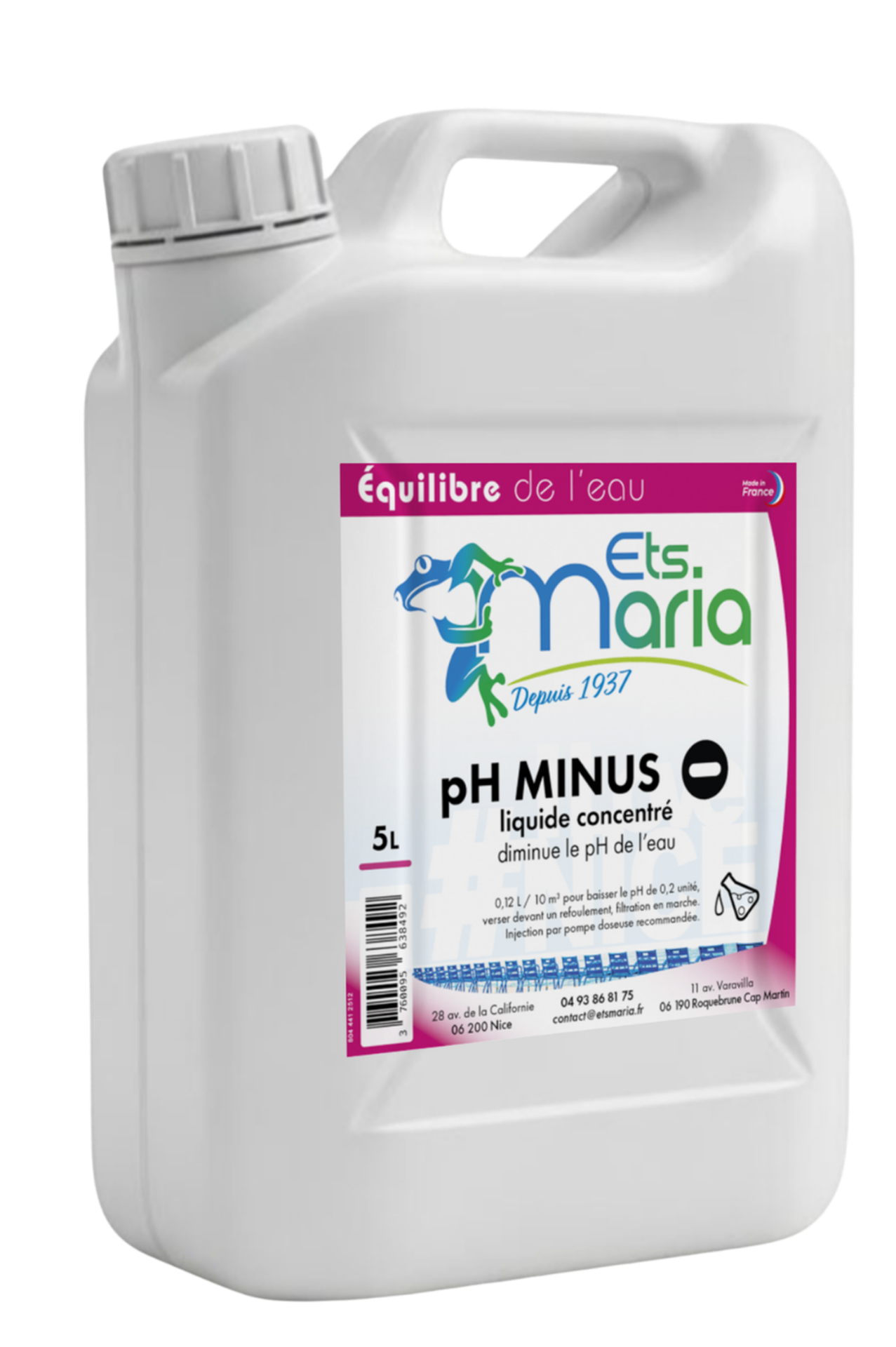pH minus liquide