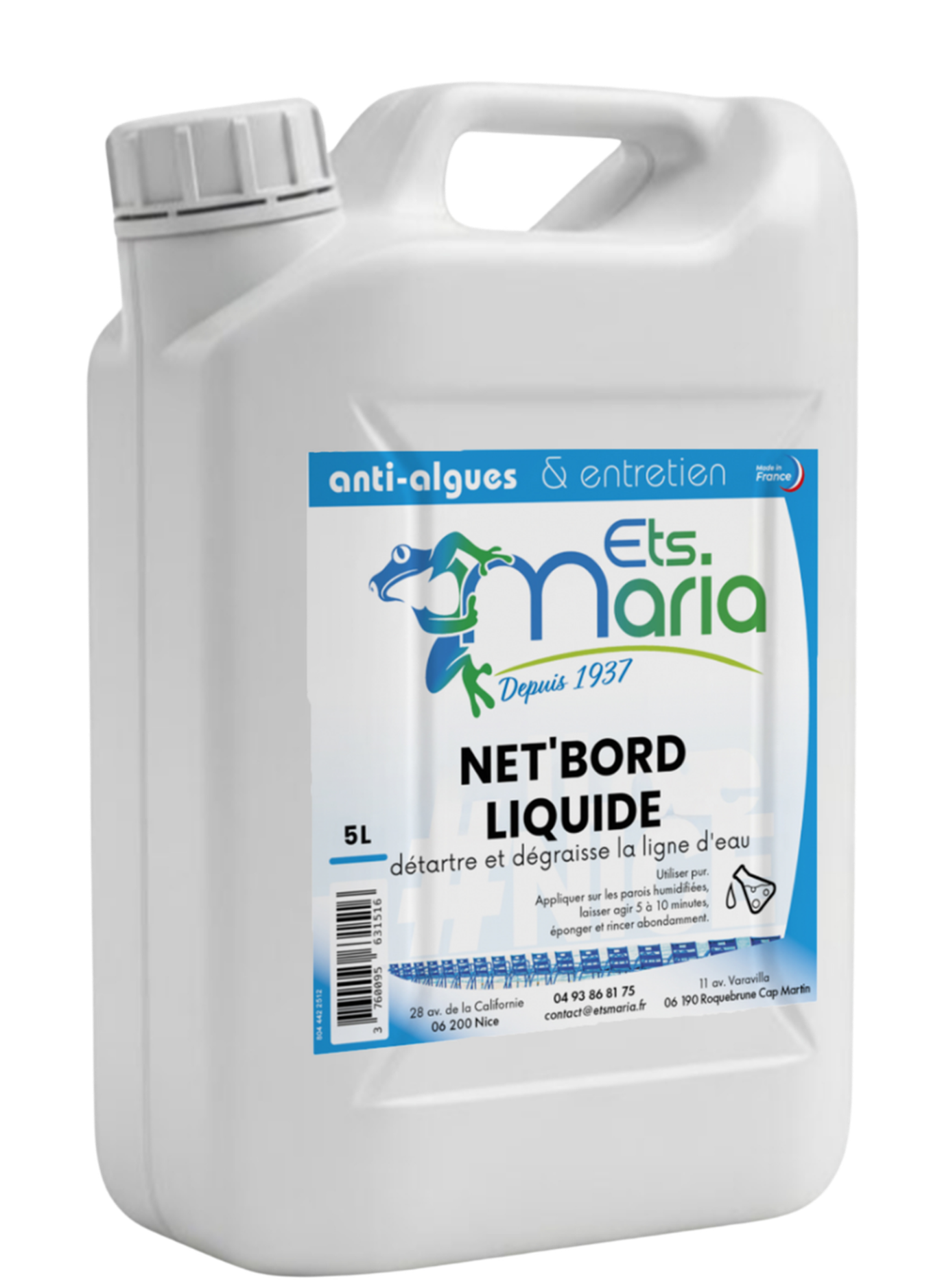 net bord liquide